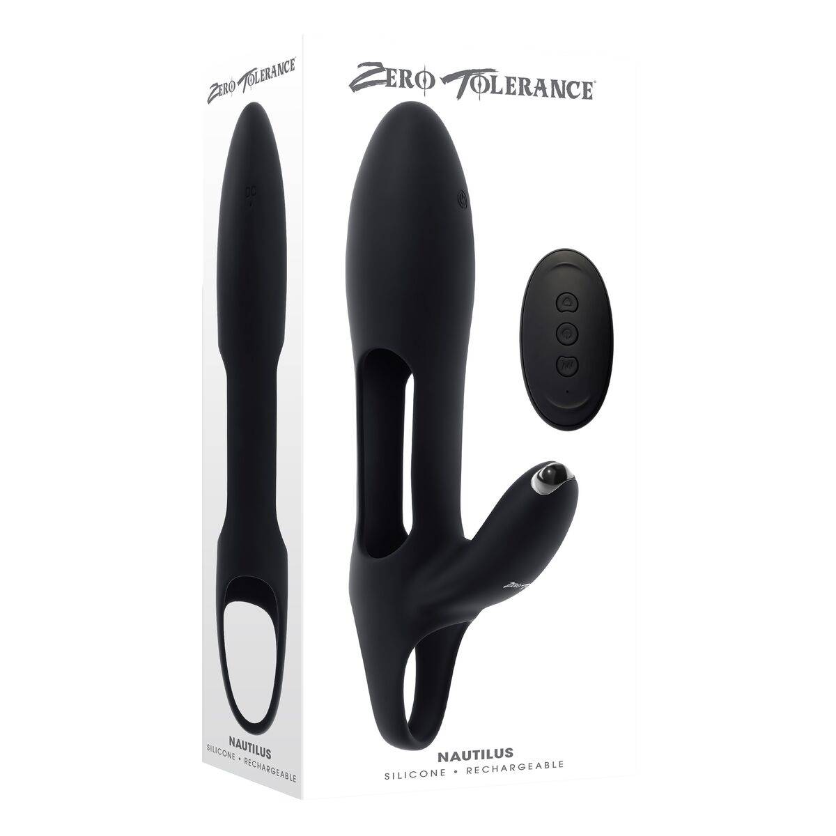 Vibrador Doble Estimulación Evolved Zero Tolerance black