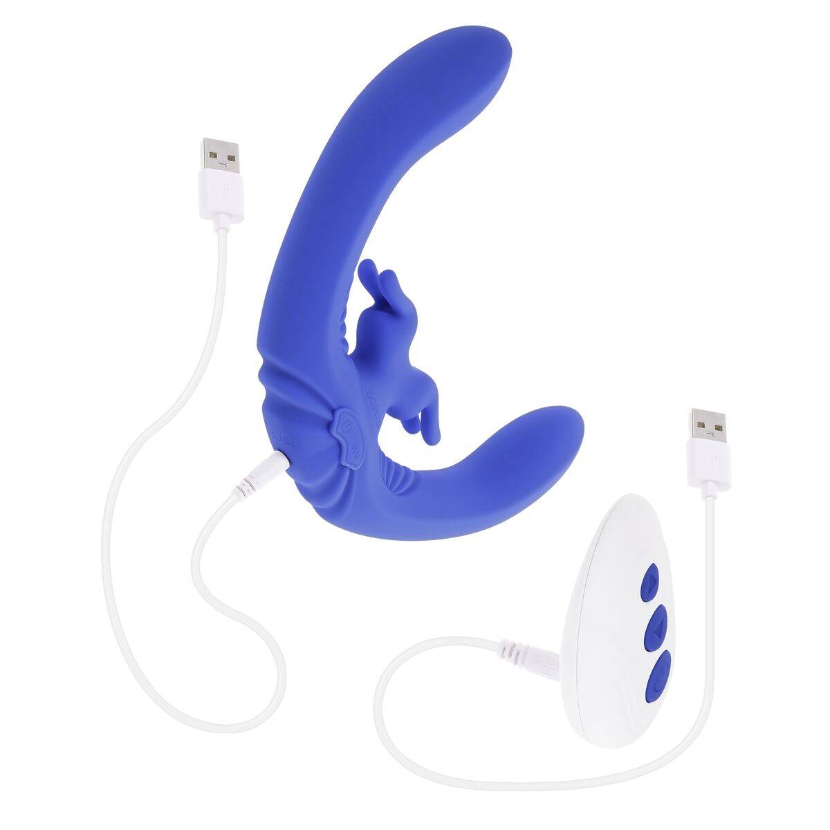 Consolador de Doble Penetración Evolved Morado Púrpura