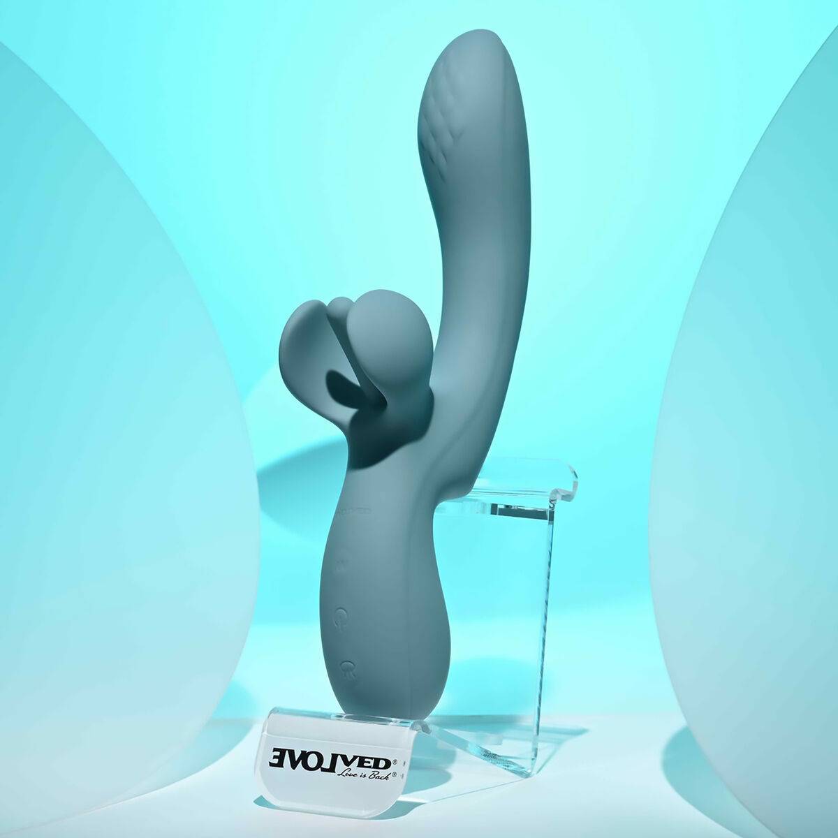 Vibrador Doble Estimulación Evolved Azul