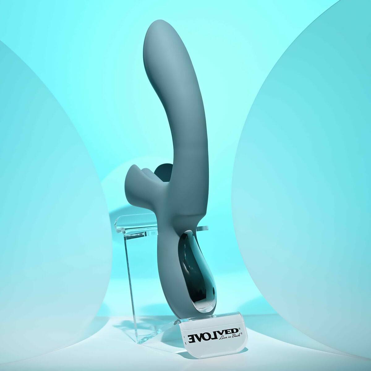 Vibrador Doble Estimulación Evolved Azul