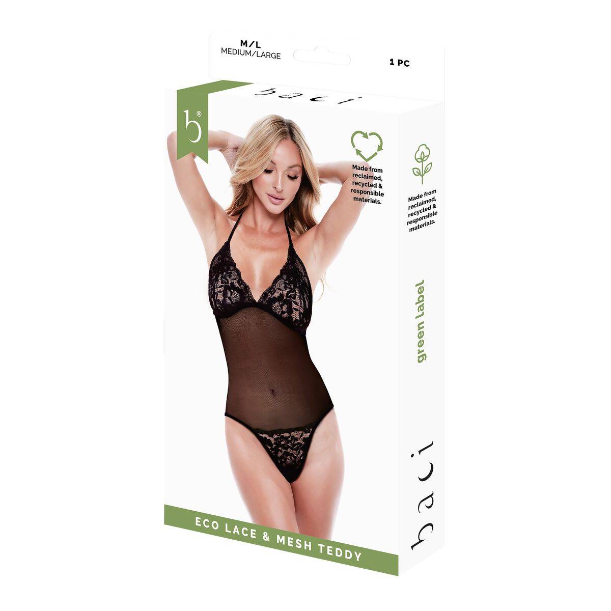 Body Baci Lingerie Negro M/L