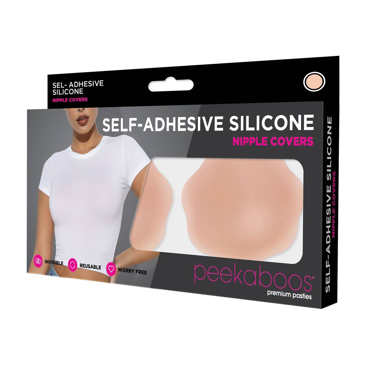 Pezoneras Peekaboo Carne Talla única