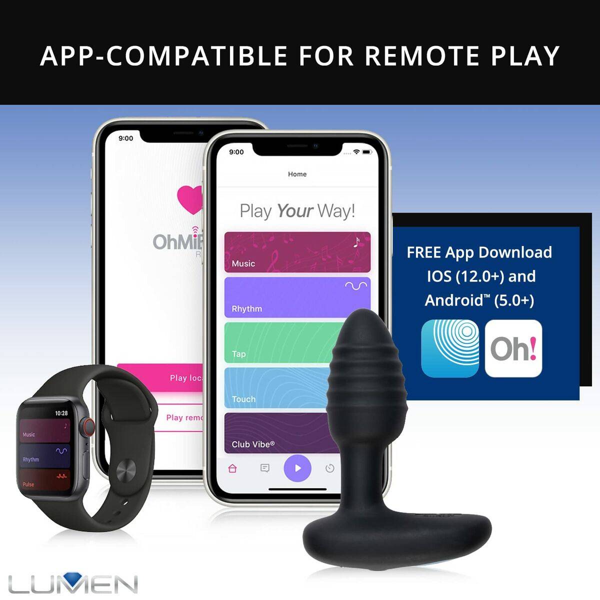 Plug Anal Kiiroo 850017456273 Negro