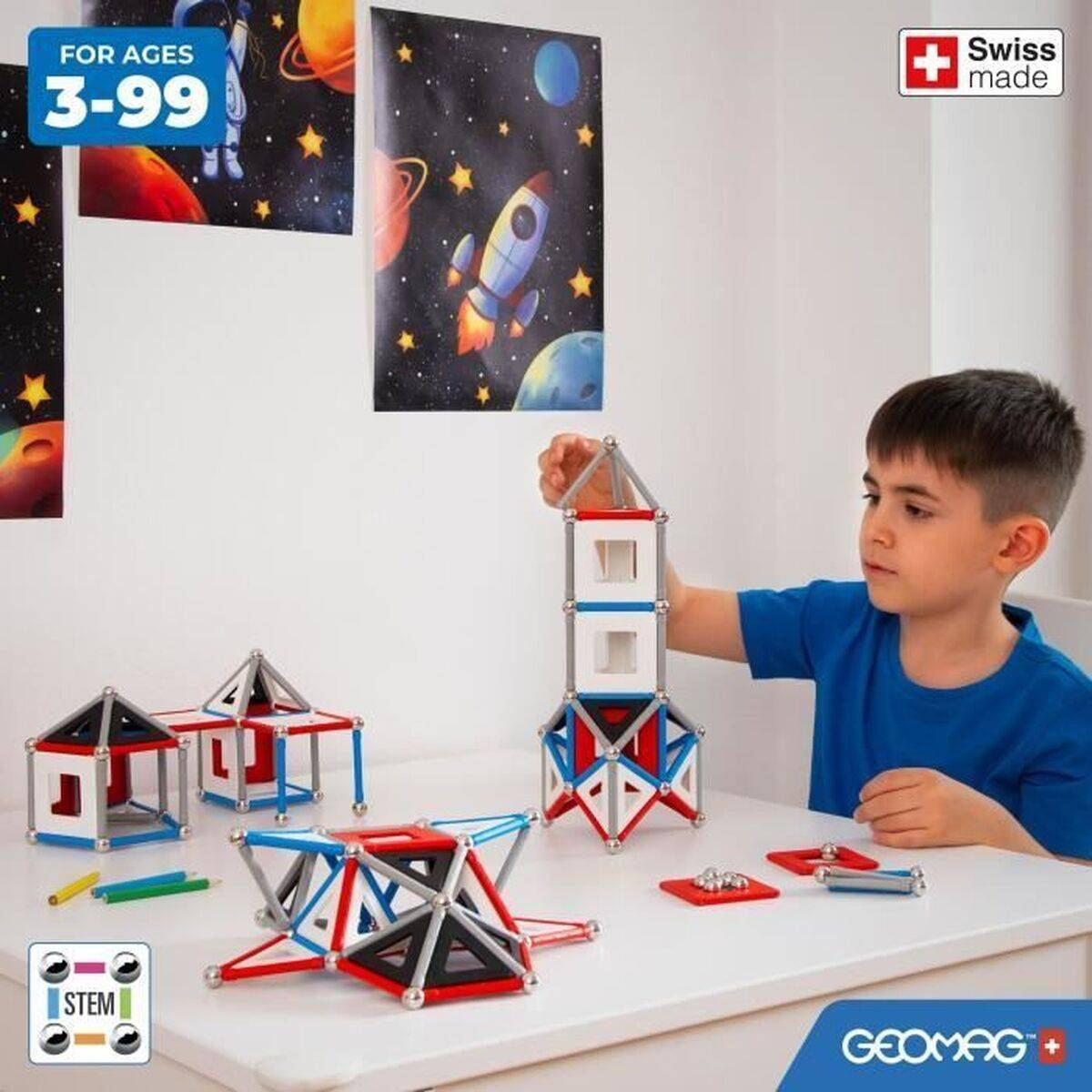 Juego de Construcción Geomag Nasa Shuttle 70 piezas