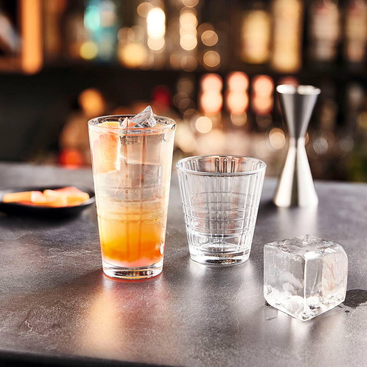 Vaso Arcoroc Stack'up Cross Transparente Vidrio 350 ml (6 Unidades)