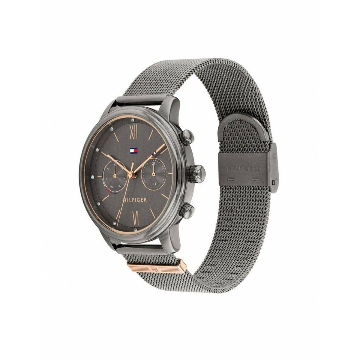 Reloj Unisex Tommy Hilfiger Gris oscuro (Ø 37 mm)