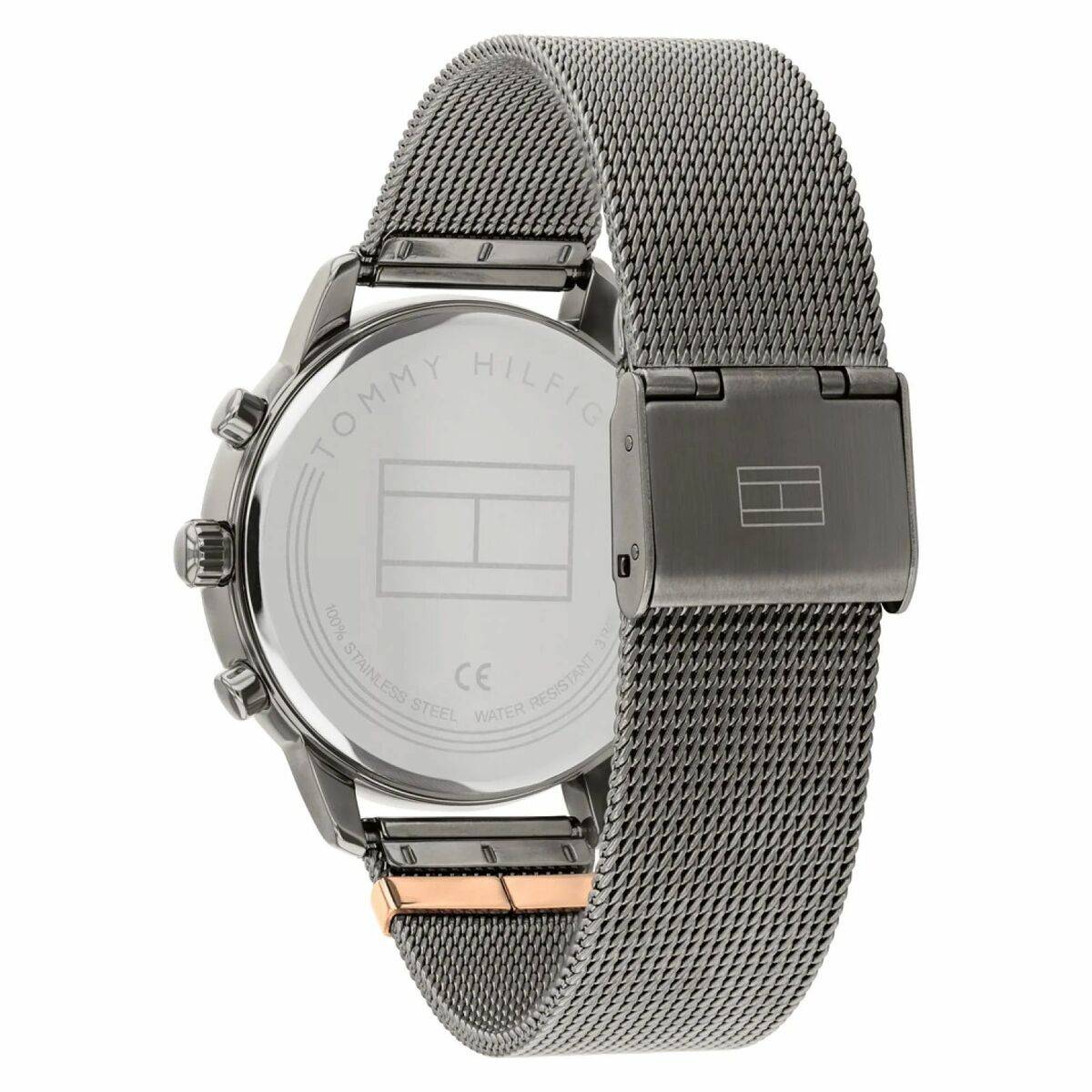 Reloj Unisex Tommy Hilfiger Gris oscuro (Ø 37 mm)