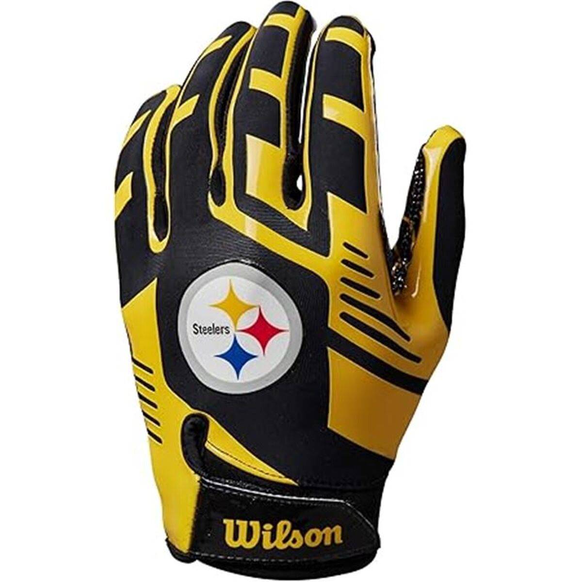 Guantes de receptor Wilson Ad Nfl Stretch