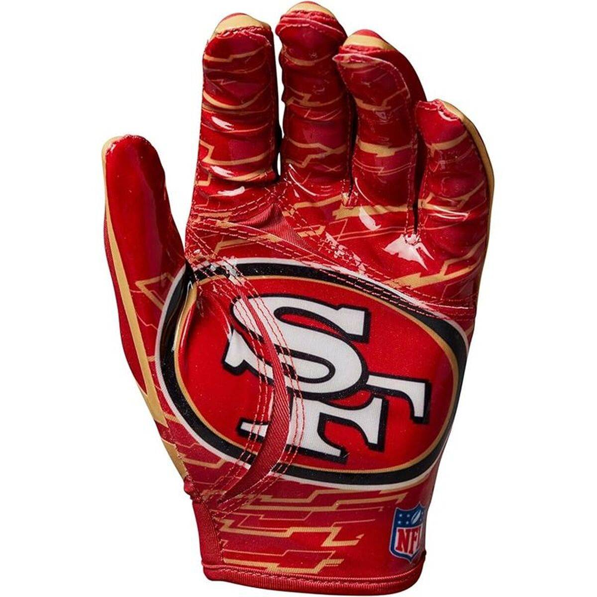 Guantes de receptor Wilson Ad Nfl Stretch