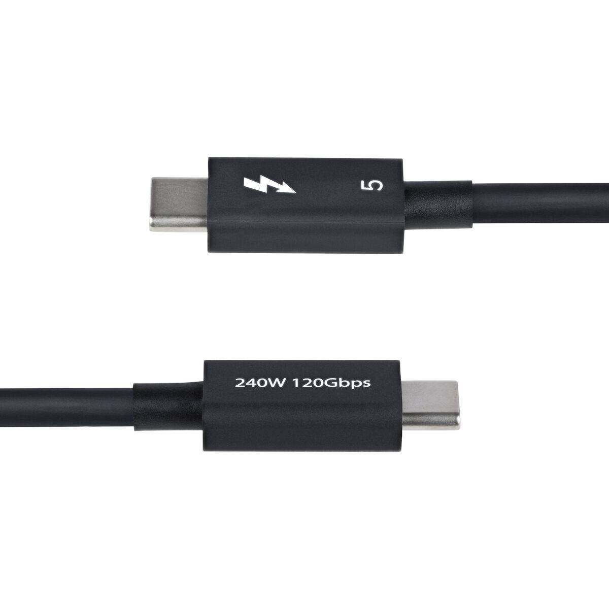Cable de Alimentación Startech TBLT5MM50CM240W Negro 50 cm