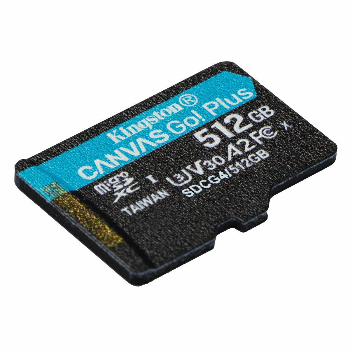 Tarjeta de Memoria Micro SD con Adaptador Kingston SDCG4/512GB 512 GB