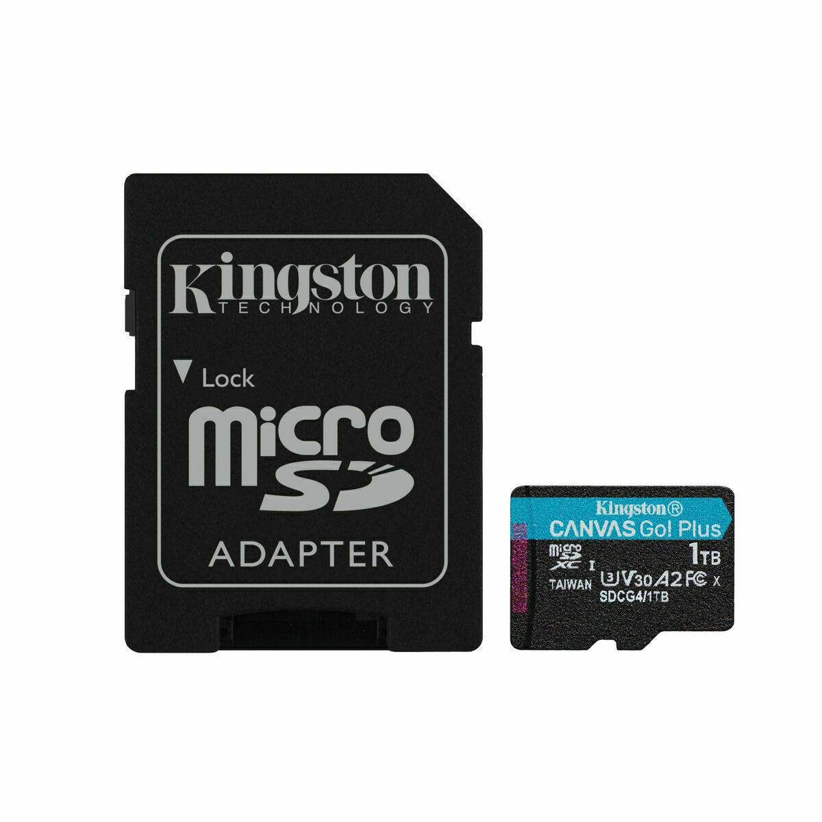 Tarjeta de Memoria Micro SD con Adaptador Kingston SDCG4/1TB 1 TB