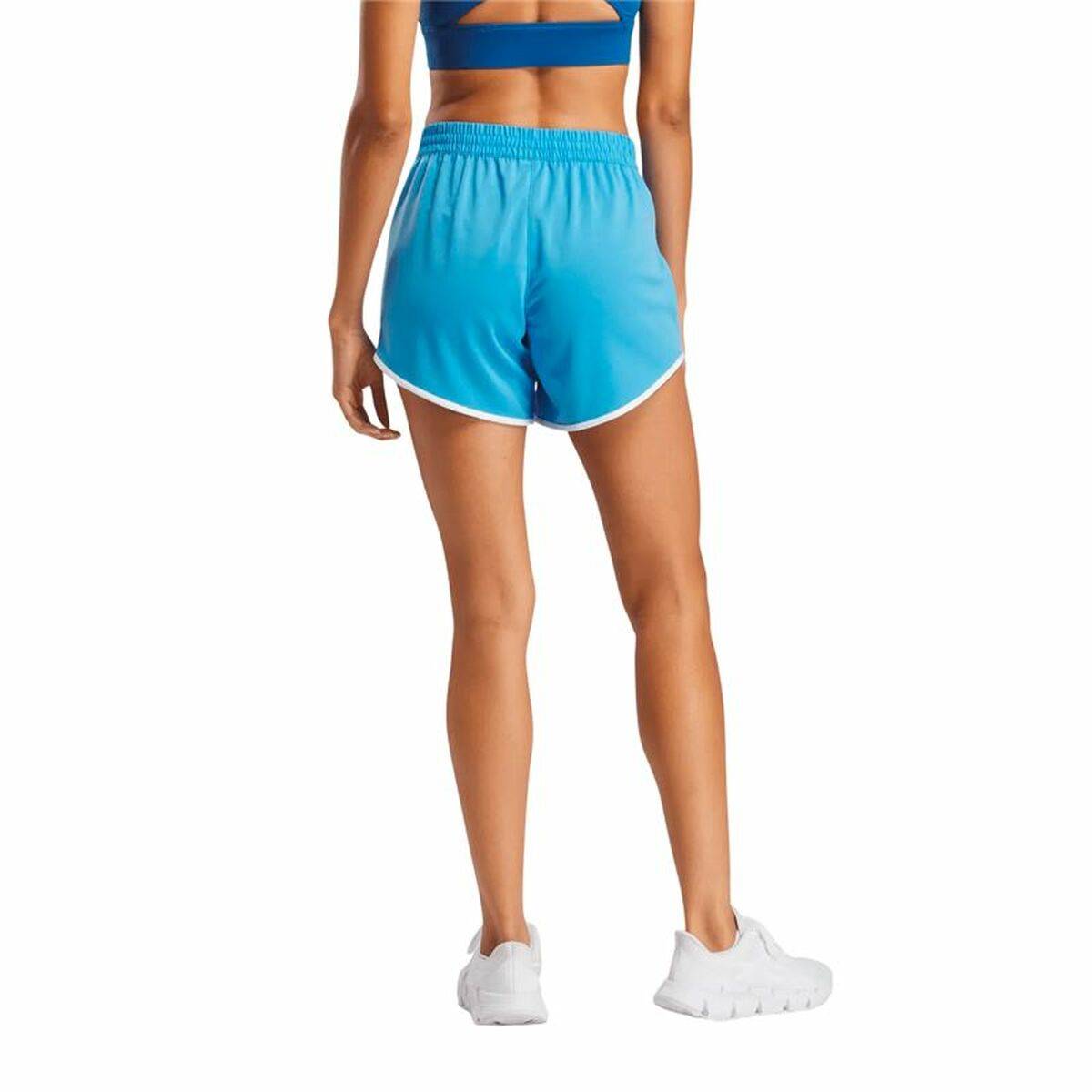 Pantalón Corto Deportivo Reebok Id Train Knit Azul