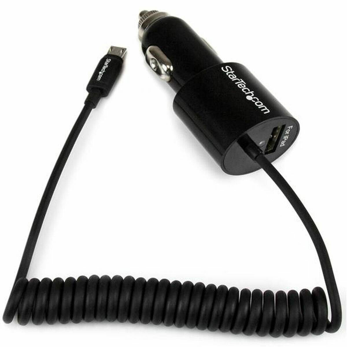 Cable Micro USB Startech USBUB2PCARB Negro