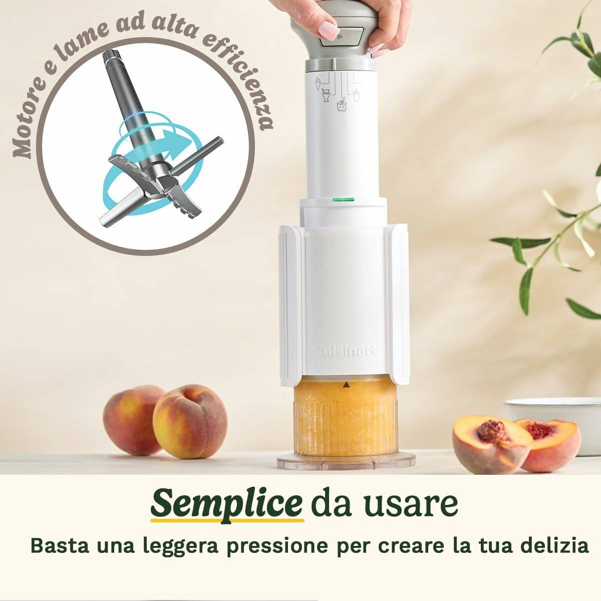 Heladera Cuisinart ICEFD10E Blanco Plástico 1 L 3,3 L 1L