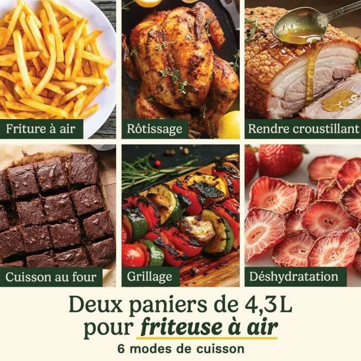 Freidora Cuisinart Negro 2400 W