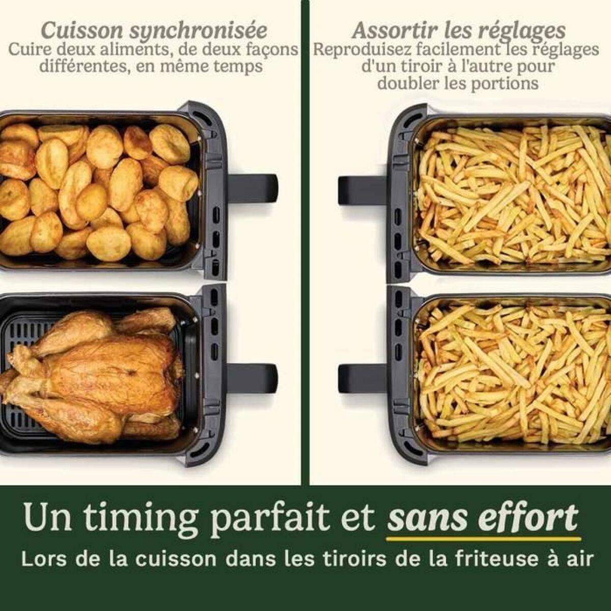 Freidora Cuisinart Negro 2400 W