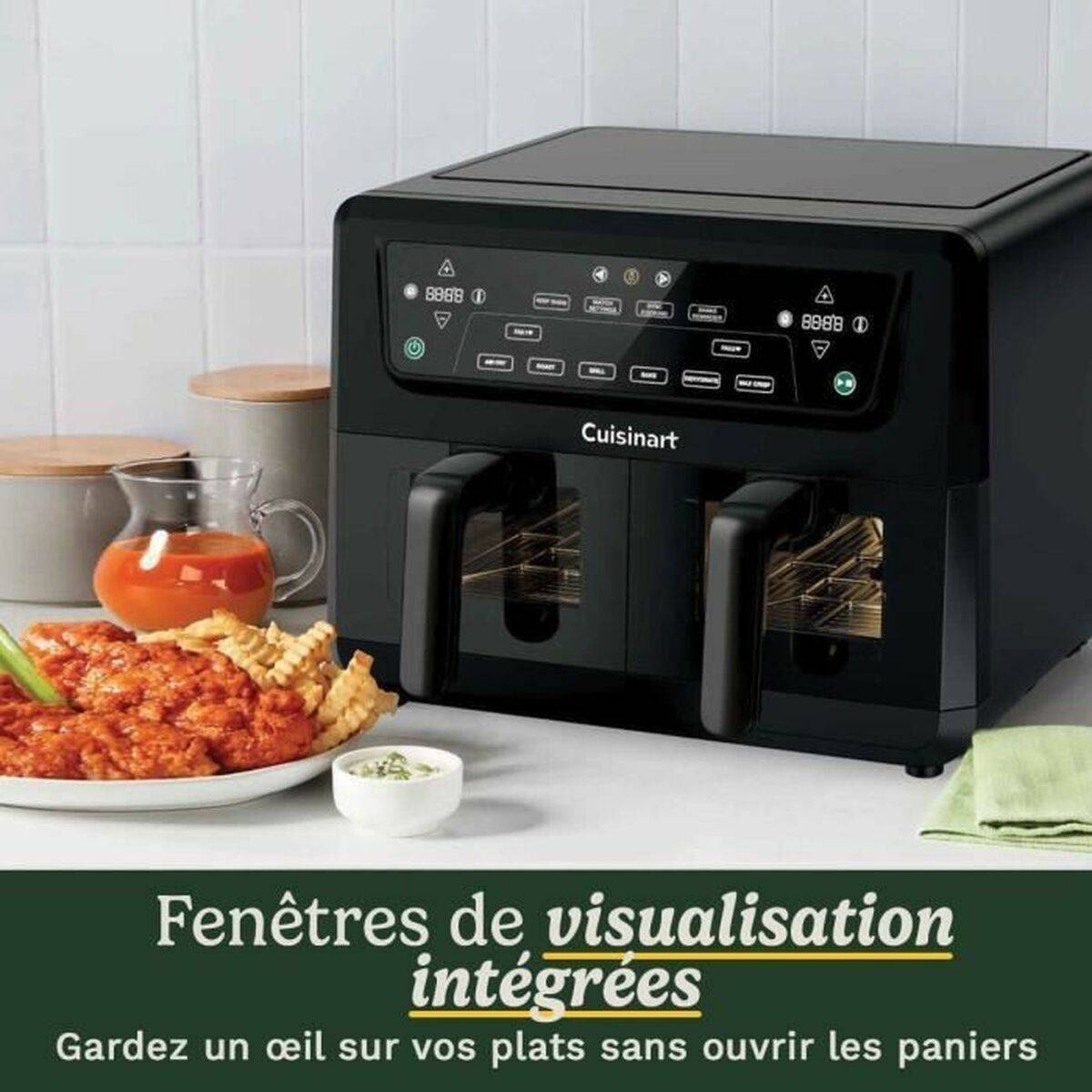 Freidora de Aire Cuisinart AFD10XBLE Negro 2400 W 10,4 L