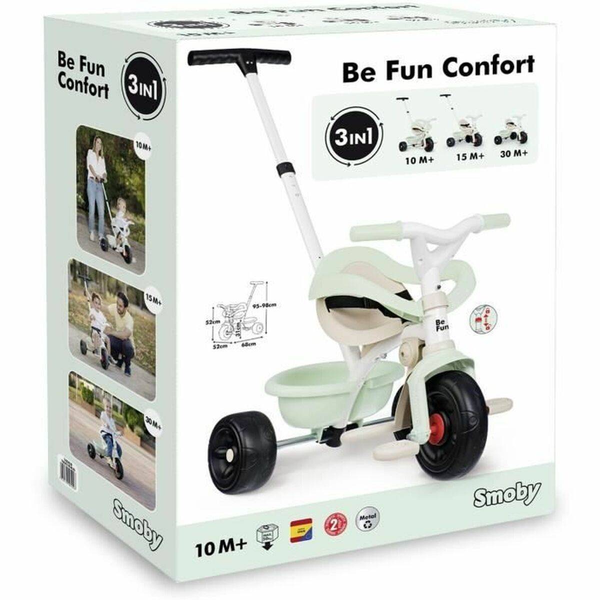 Triciclo Smoby Be Fun