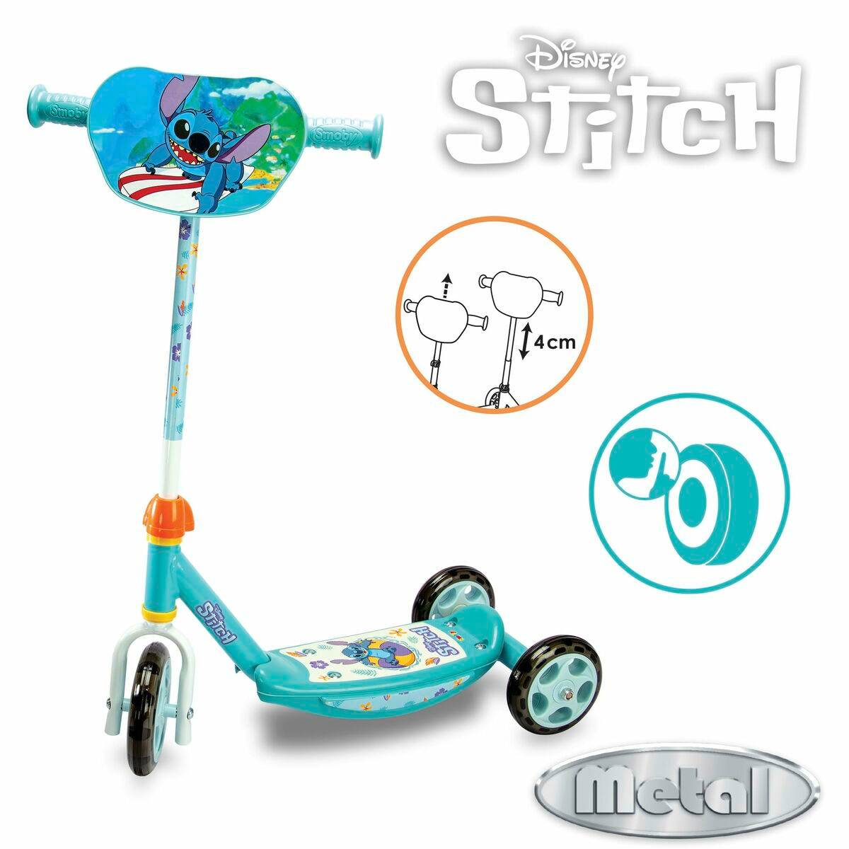 Triciclo Smoby Stitch 3R