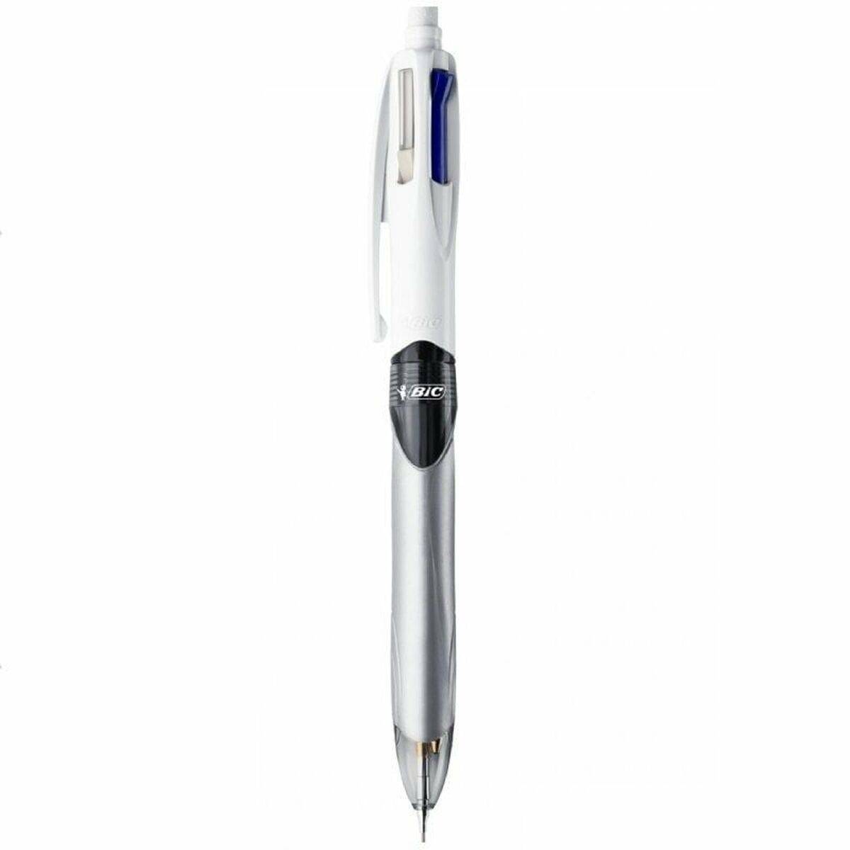 Boligrafo de tinta líquida Bic 4 Colours 942103 Azul Negro Rojo