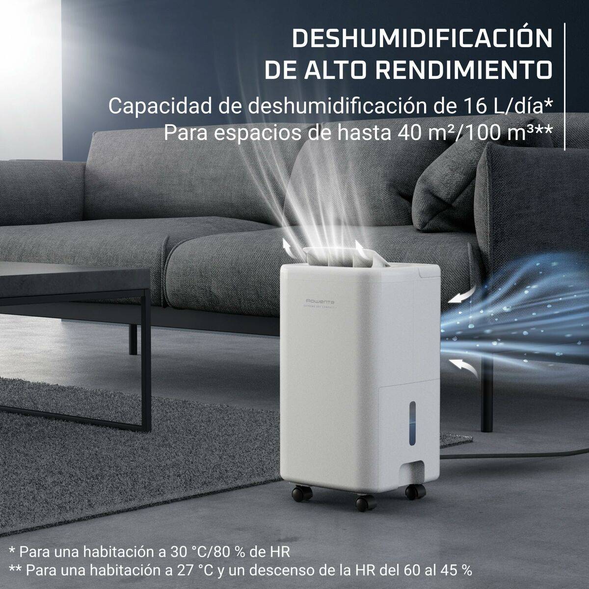 Deshumidificador Rowenta DH5260F0 300 W