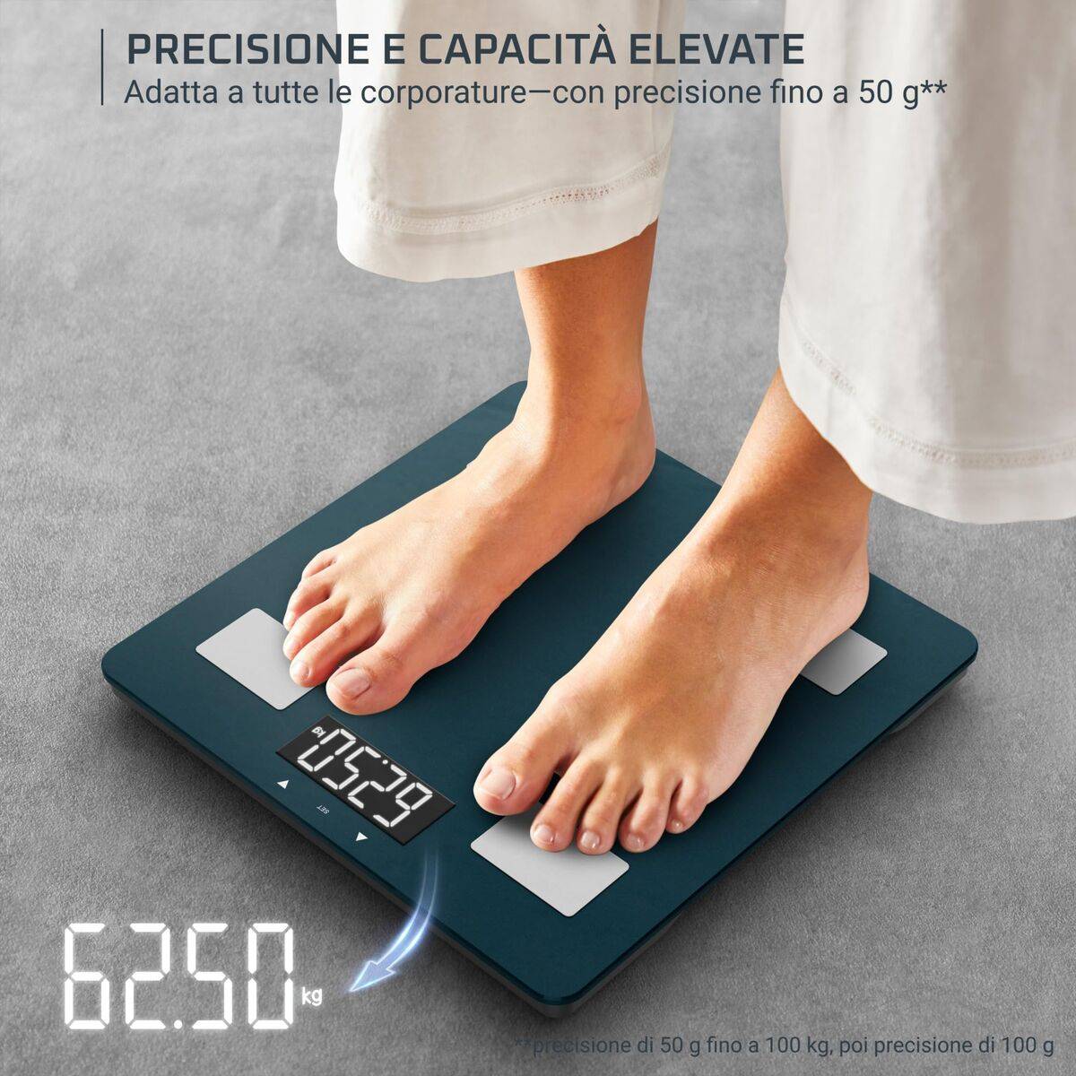 Báscula Digital de Baño Rowenta BR2600 Azul 180 kg