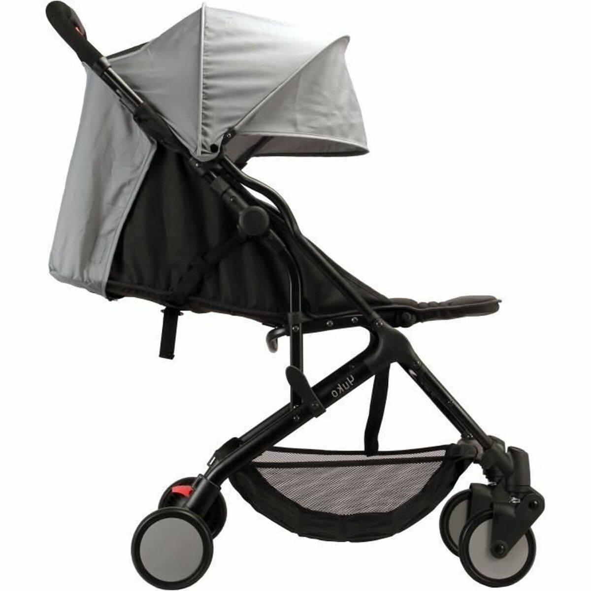 Carro de Paseo para Bebé Bambisol Negro Gris