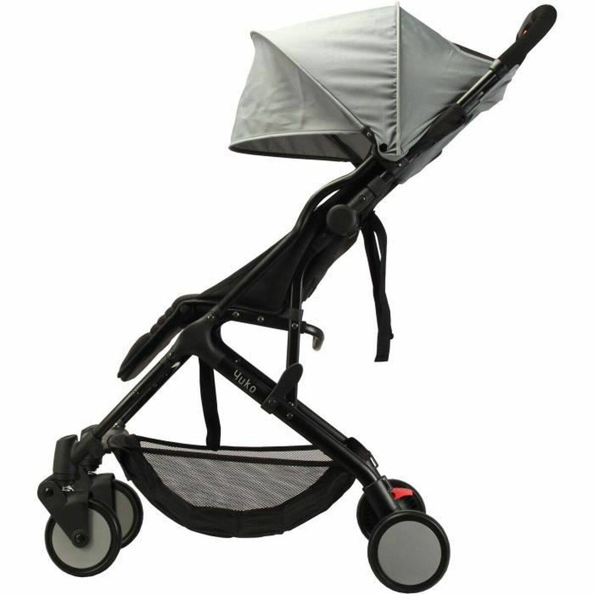 Carro de Paseo para Bebé Bambisol Negro Gris