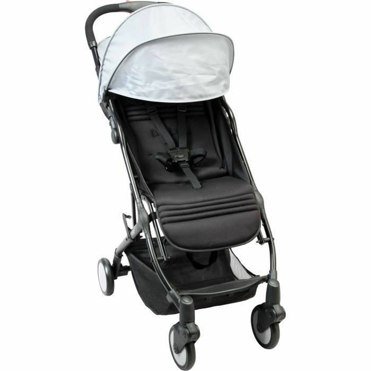Carro de Paseo para Bebé Bambisol Negro Gris