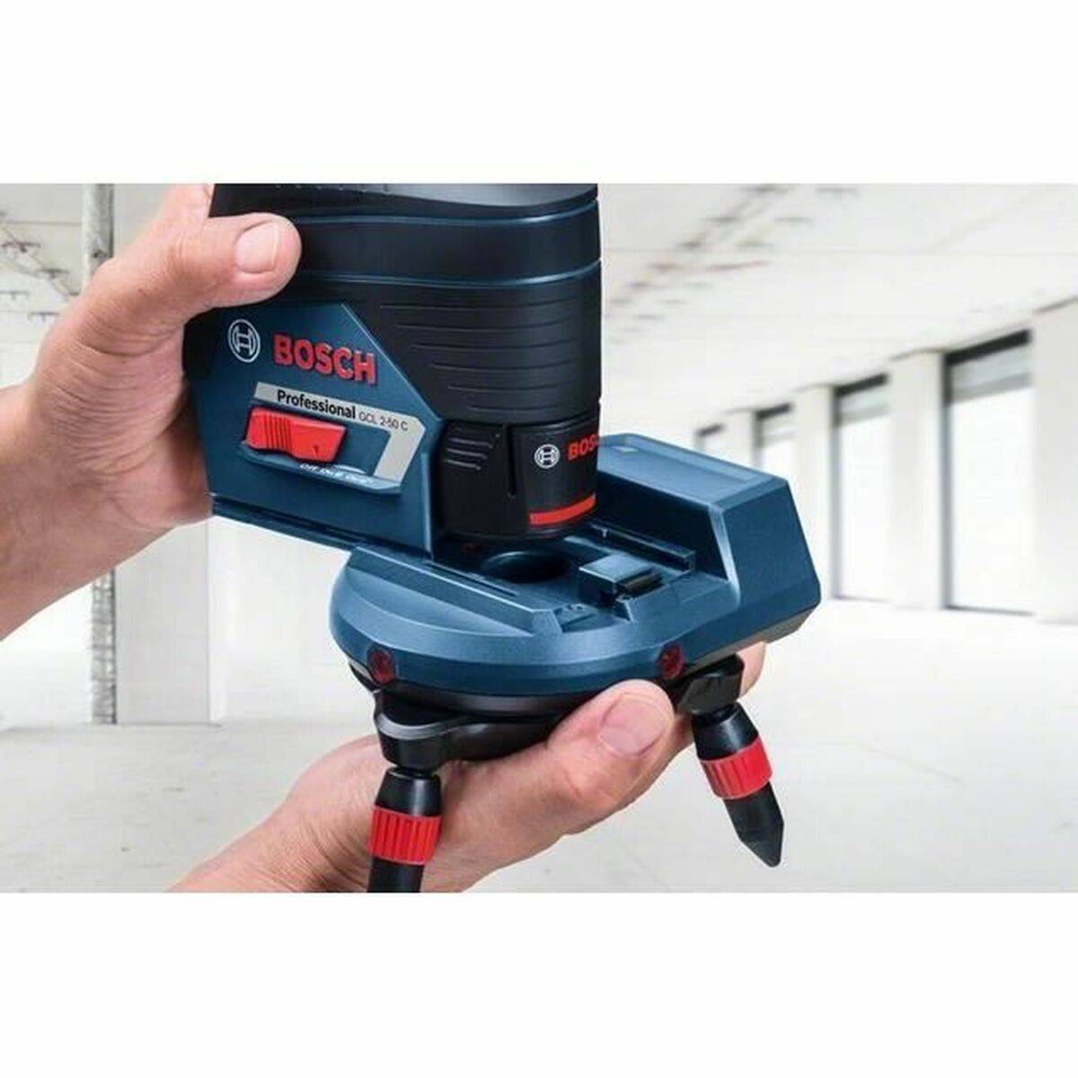 Trípode Portátil BOSCH RM3 6 Piezas