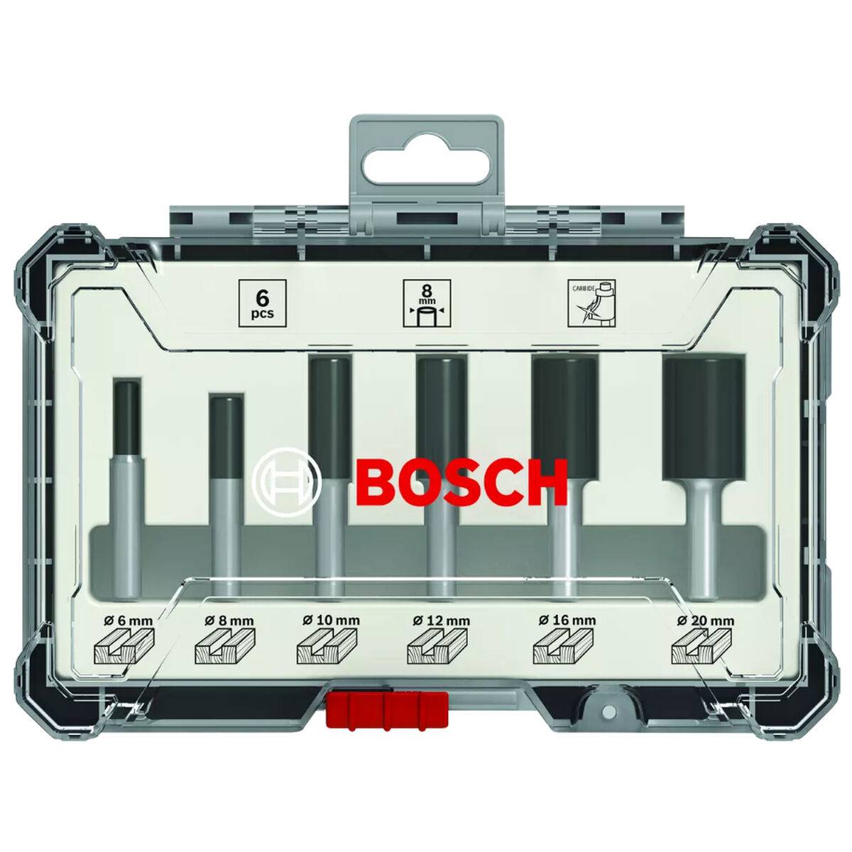 Set de fresas multiuso BOSCH 6 Piezas
