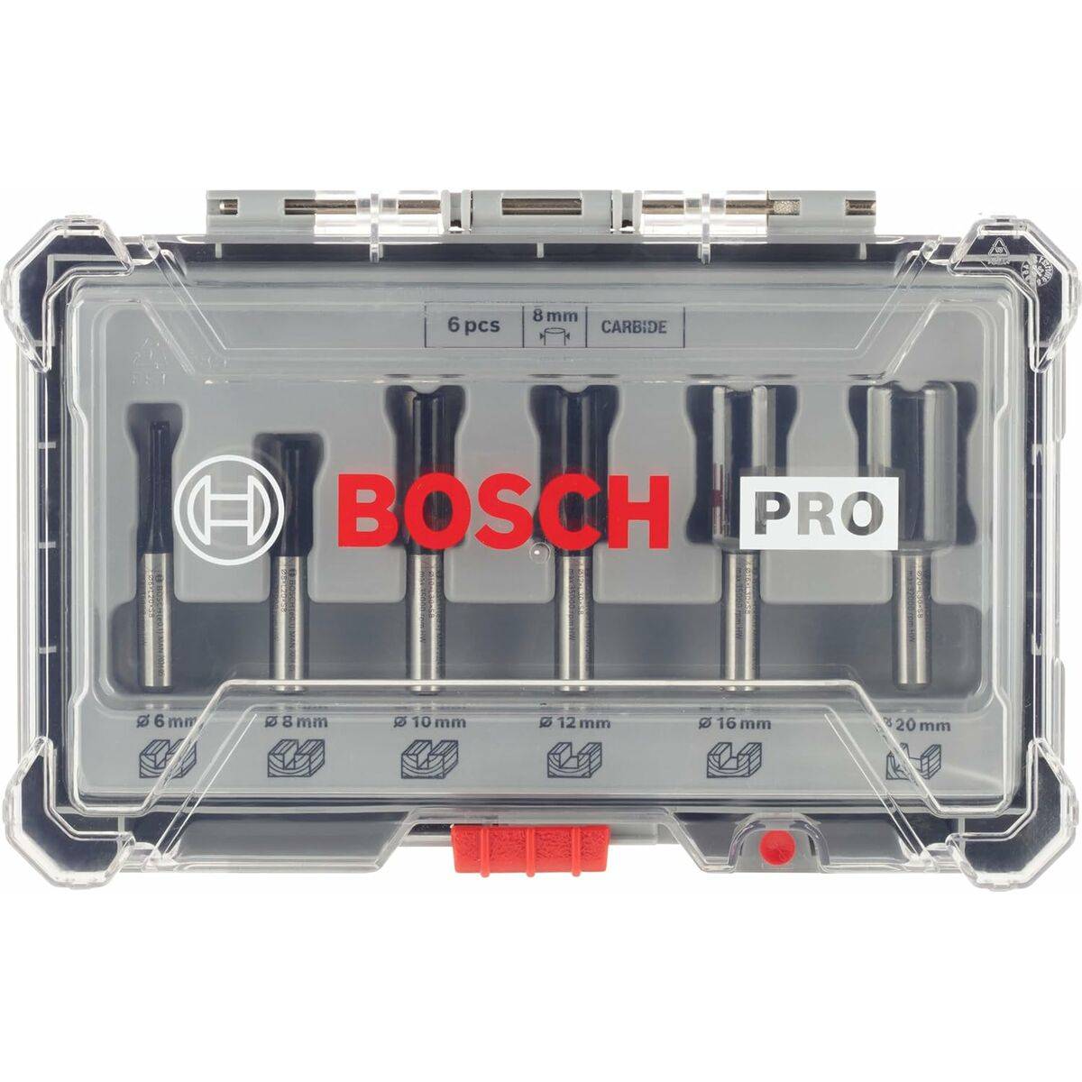 Set de fresas multiuso BOSCH 6 Piezas