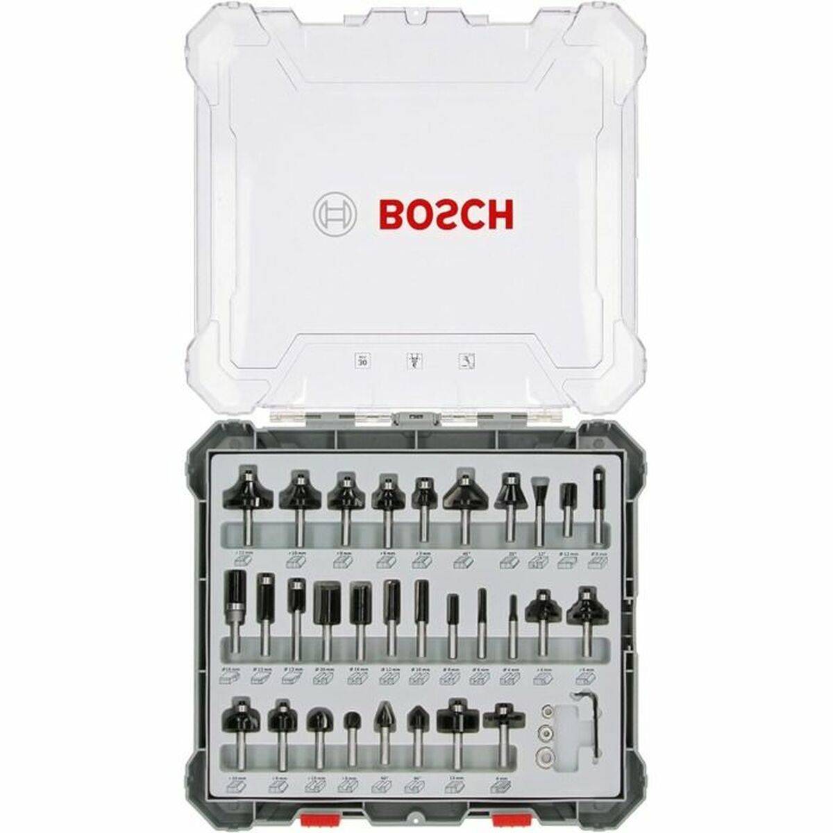 Set de fresas multiuso BOSCH 30 piezas