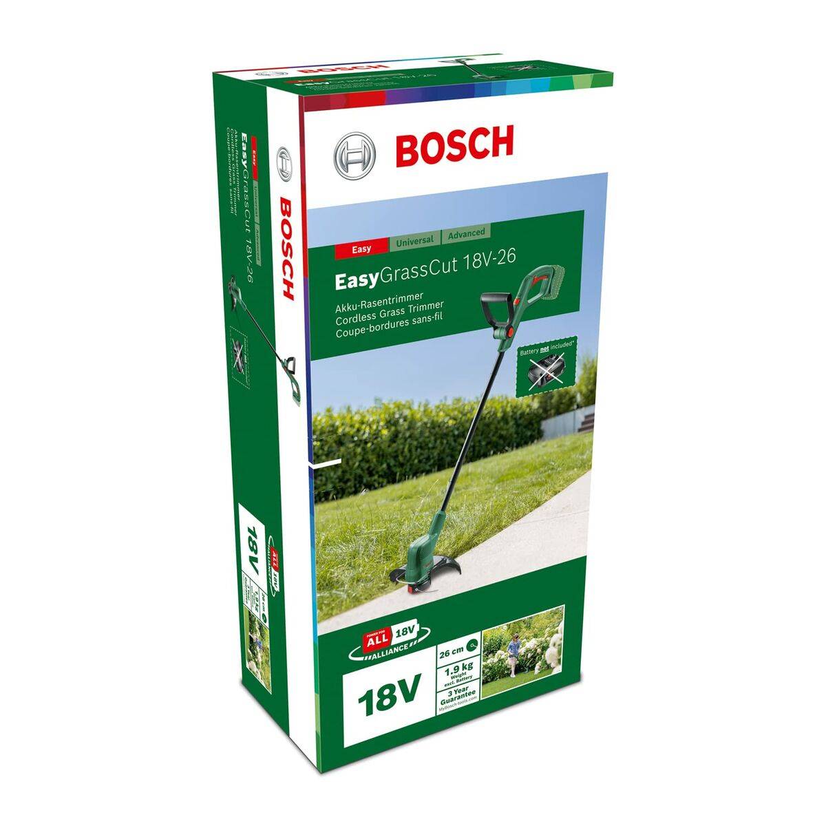 Cortabordes BOSCH EasyGrassCut 18V-26 2,5 Ah (Reacondicionado B)