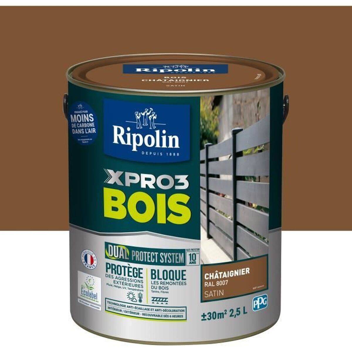 Pintura de Imprimación Ripolin Marrón Satinado
