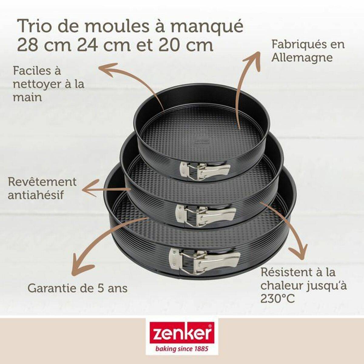 Molde Desmontable Zenker