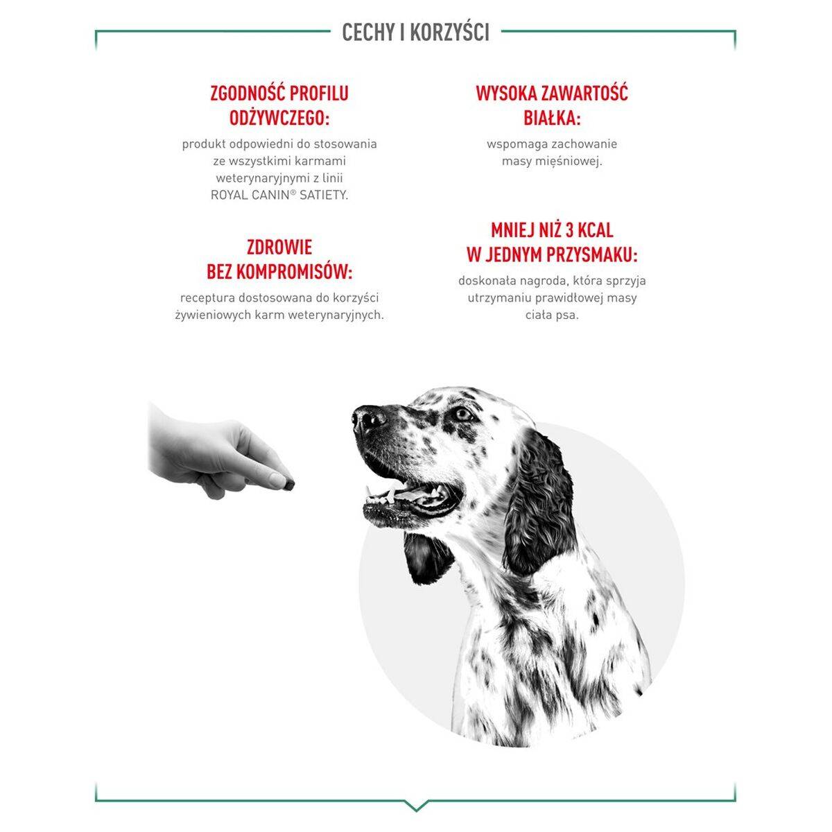 Snack para Perros Royal Canin Dog Satiety Treats 230 g