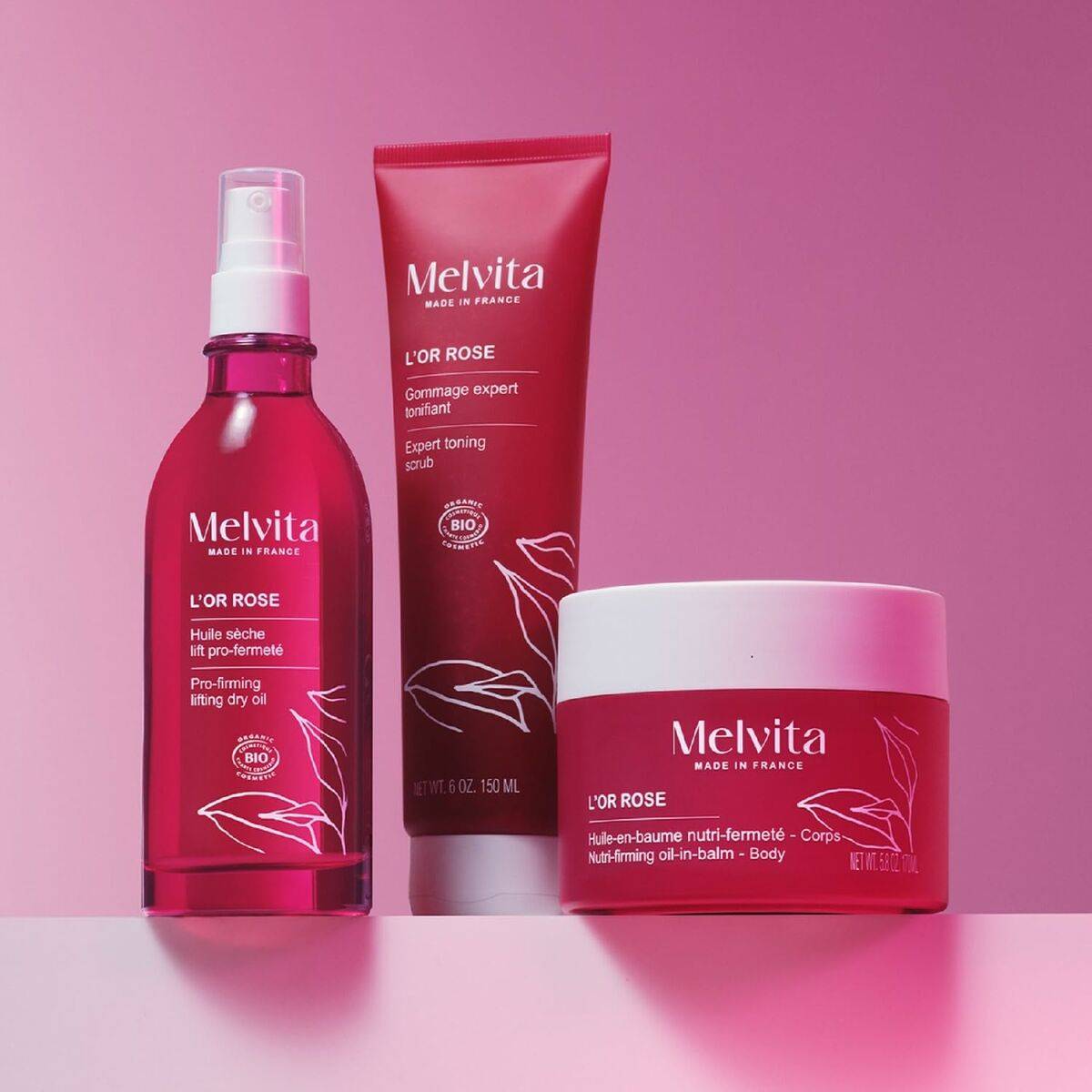 Loción Corporal Melvita L'OR ROSE 170 ml
