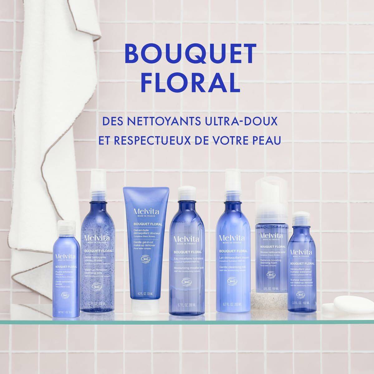 Desmaquillante Facial Melvita BOUQUET FLORAL DETOX 200 ml