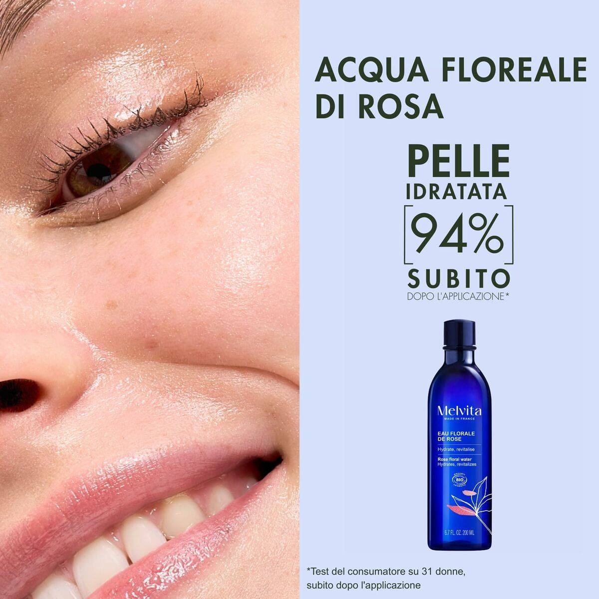 Agua Facial Melvita EAU DE FLEURS 200 ml