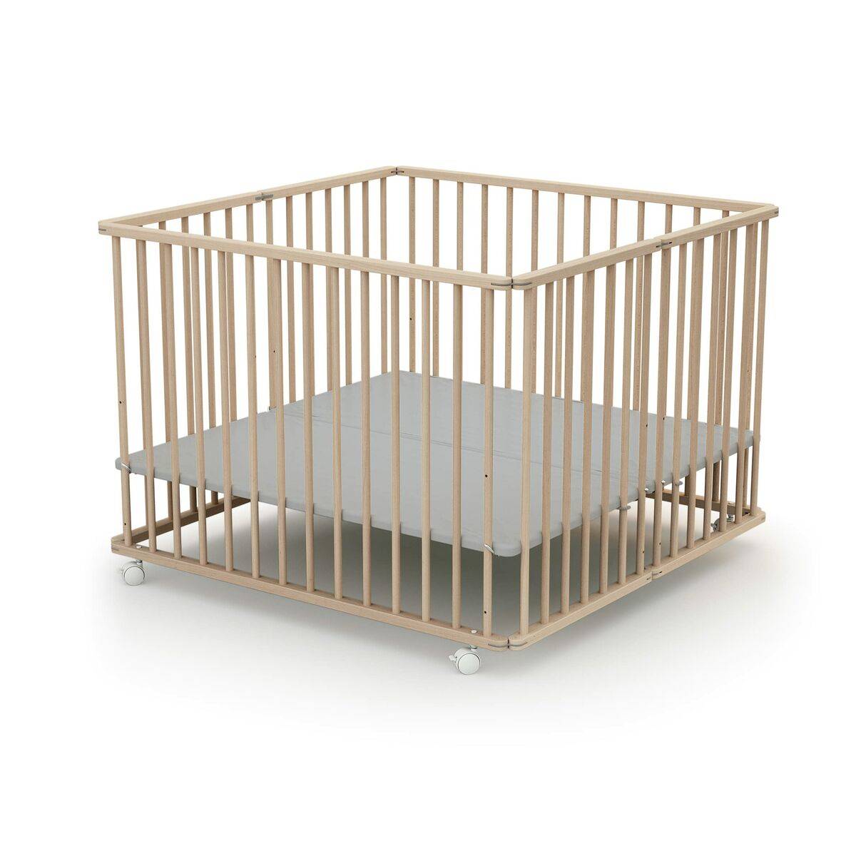 Parque de juegos WEBABY 100 x 100 cm Beige