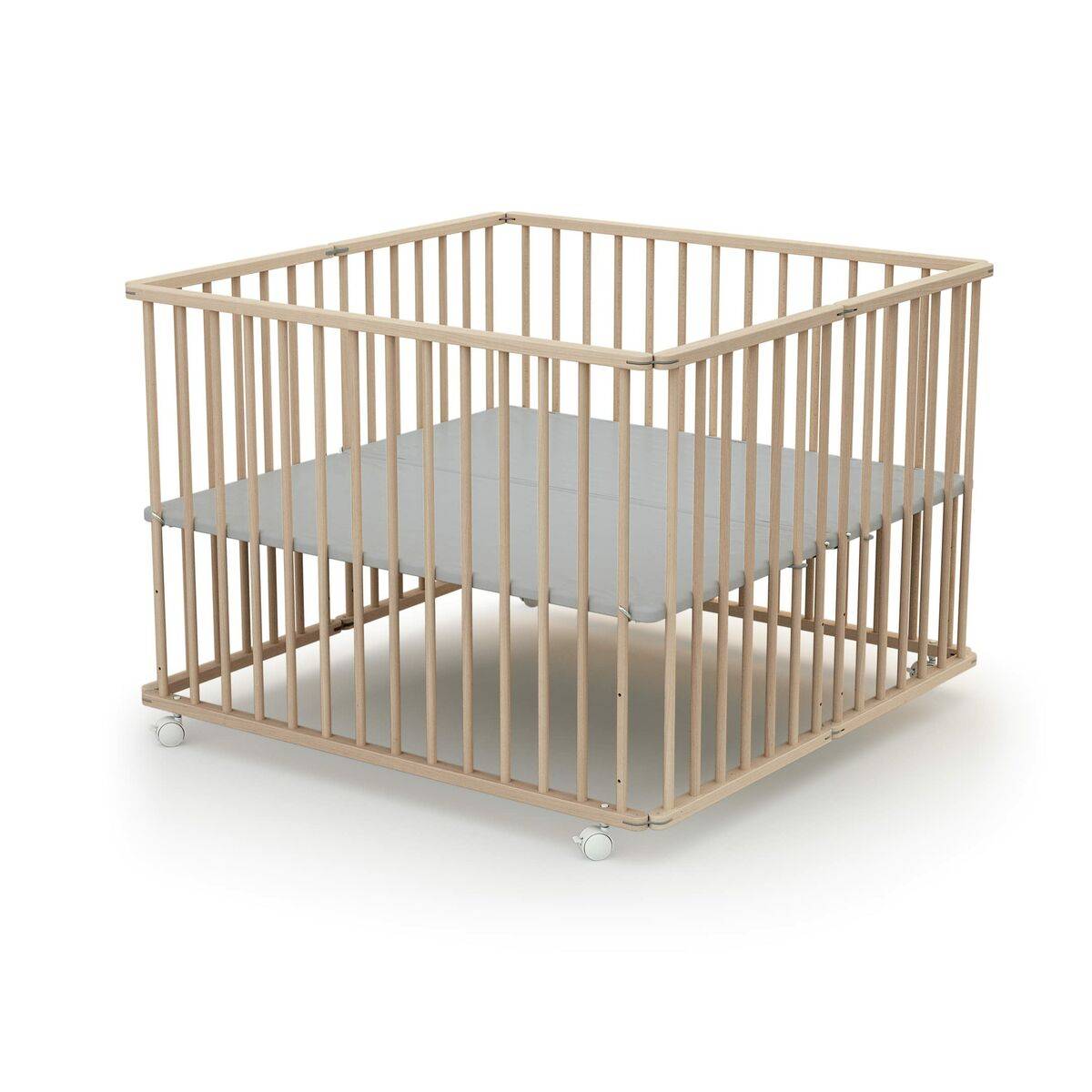 Parque de juegos WEBABY 100 x 100 cm Beige