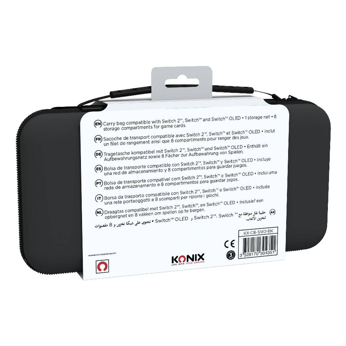Estuche para Nintendo Switch 2 KONIX