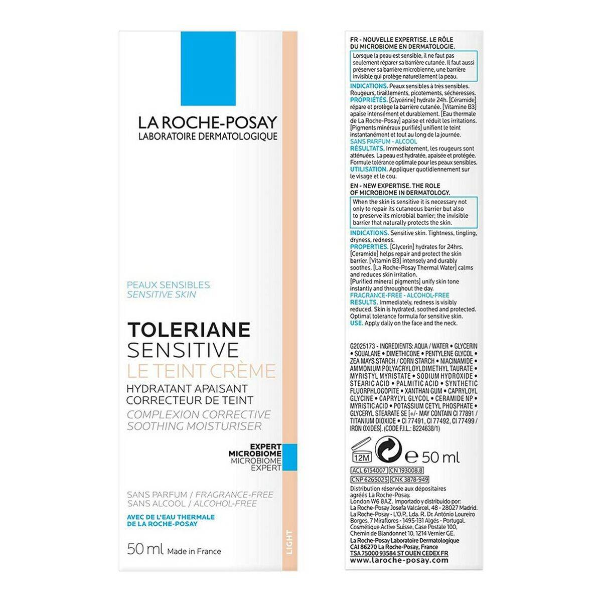 Crema Hidratante con Color La Roche Posay 100130