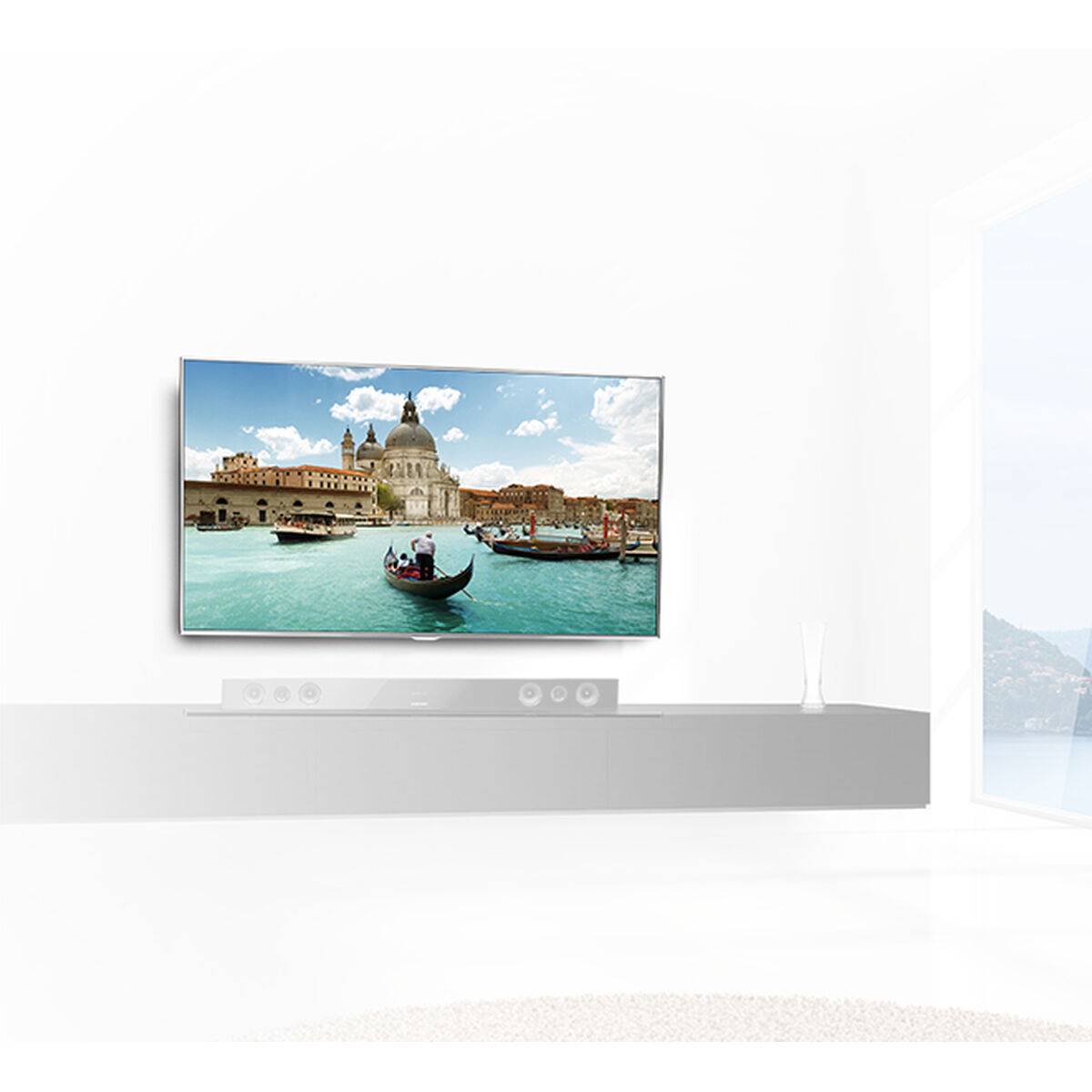 Soporte de Mesa para Pantalla B-Tech BTV520/B 65"
