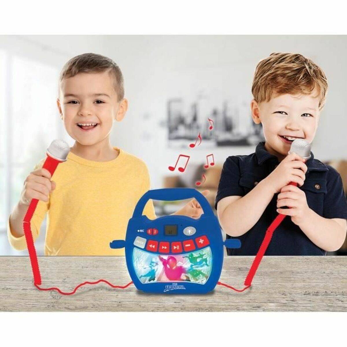 Altavoz Bluetooth con Micrófono Karaoke Lexibook MP320SPZ