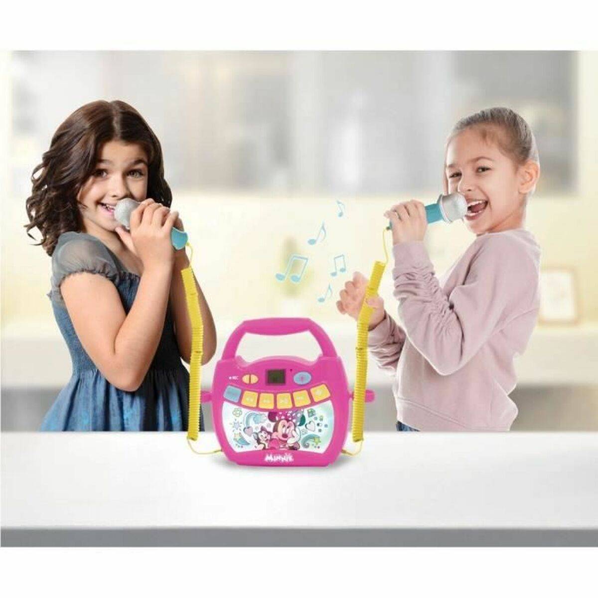 Altavoz Bluetooth con Micrófono Karaoke Lexibook MINNIE MOUSE
