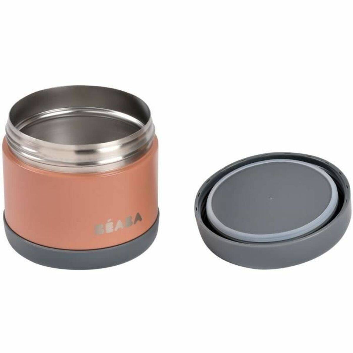 Termo para Bebé Béaba Naranja Acero Inoxidable 500 ml