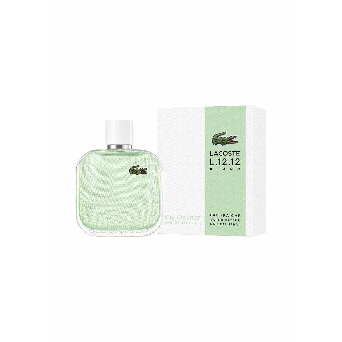 Perfume Hombre Lacoste L.12.12 Blanc Fraiche EDT 100 ml
